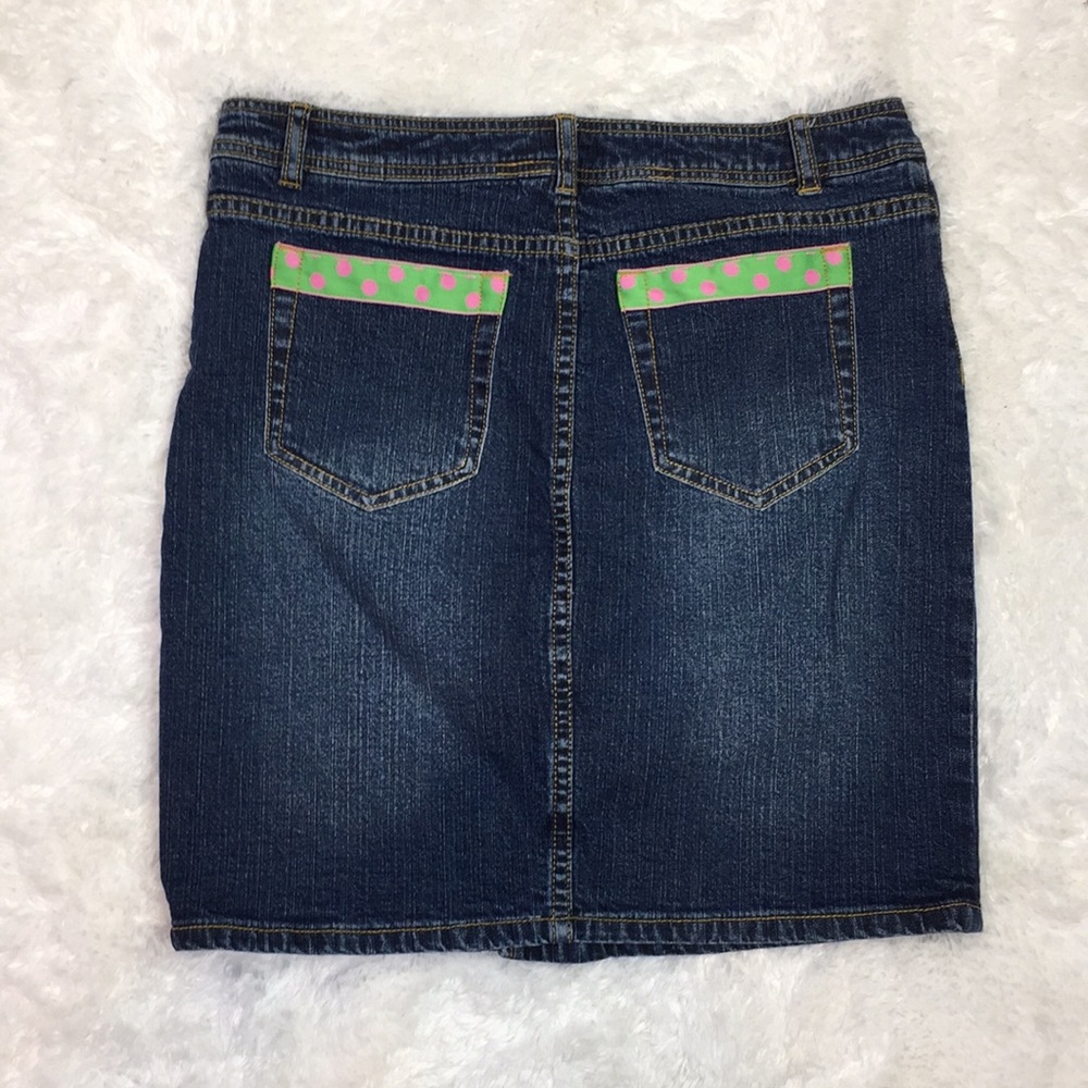 Lilly Pulitzer Denim Skirt